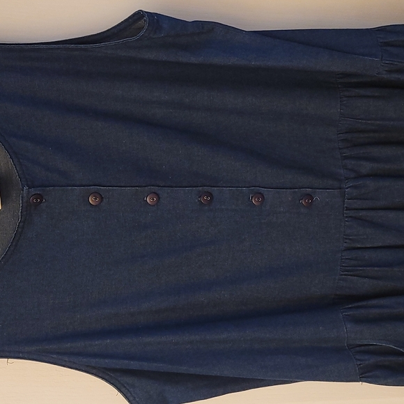 Vintage CB IV Denim Button from Jumper with Pockets! - Picture 9 of 16